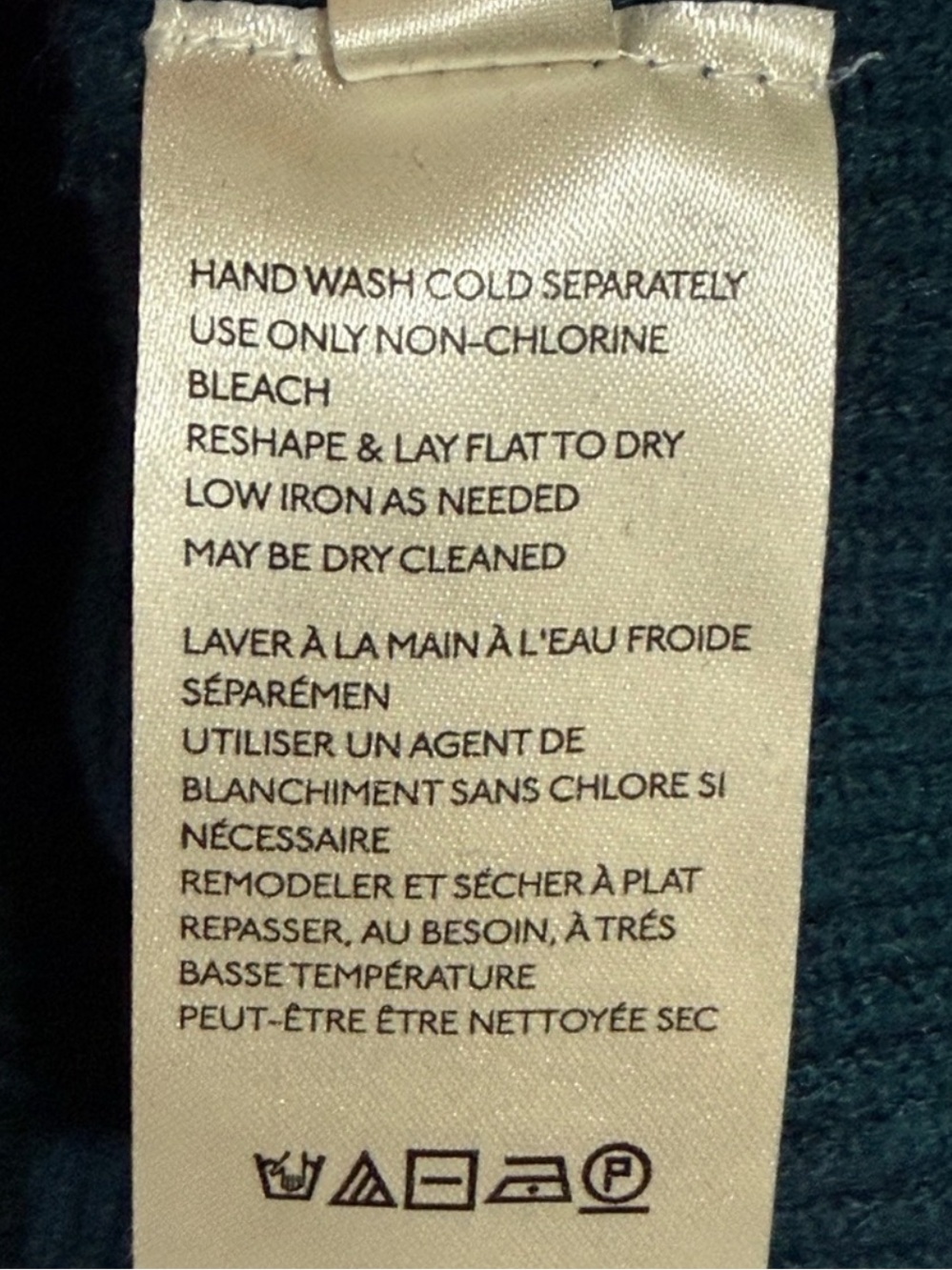 Free People Ottoman Slouchy Tunic Ribbed Sweater Teal Turquoise XS Oversized - Picture 8 of 8
